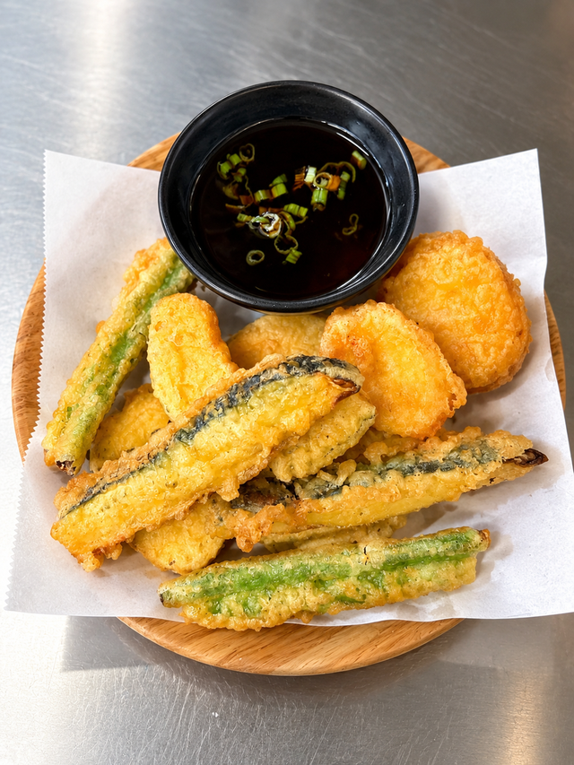 13. Vegetables Tempura.