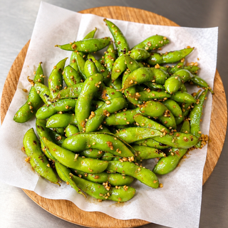 5. Garlic Edamame