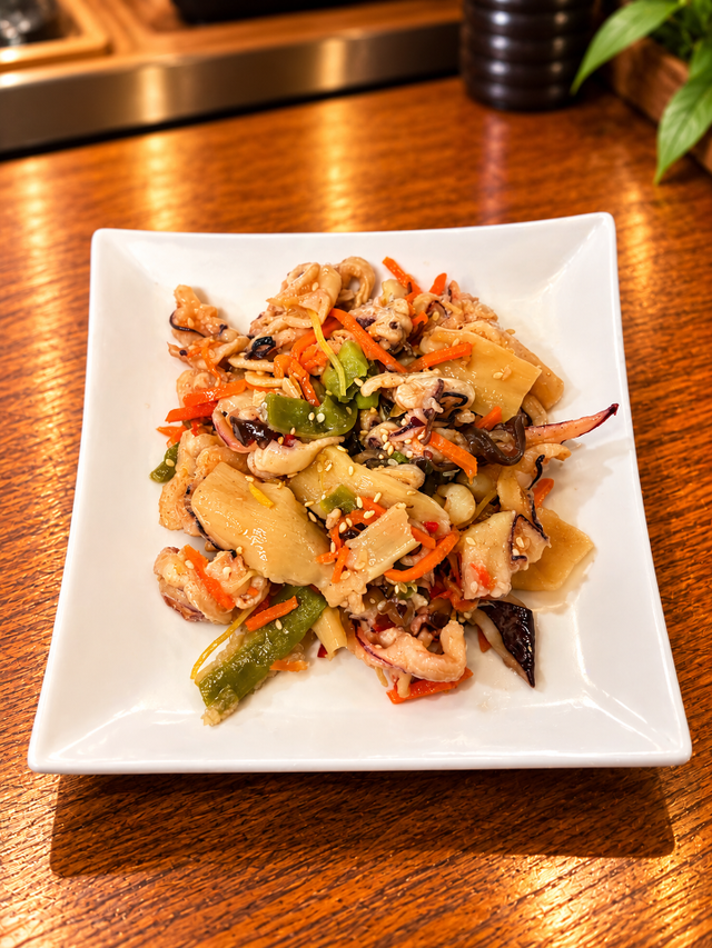 7. Calamari Salad.