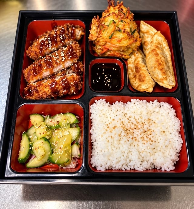 Teriyaki Katsu Chicken.