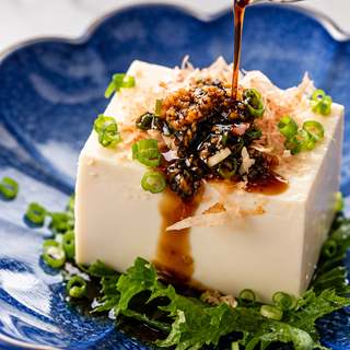 10. Japanese Cold Tofu(Hiyayakko)