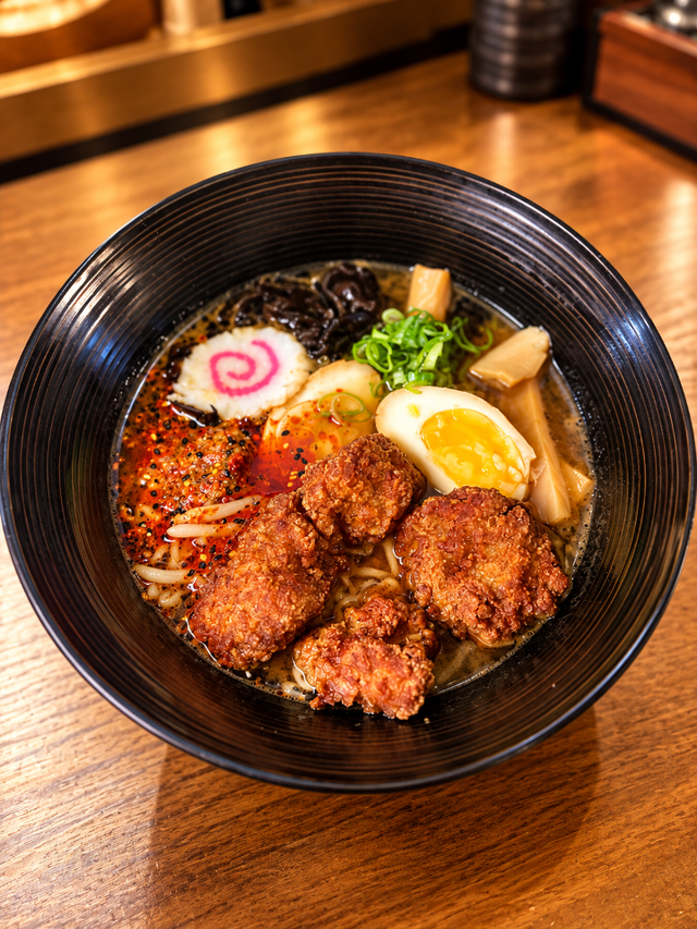 Karai Karaage Ramen.