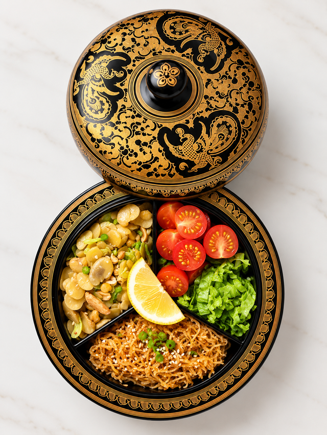 17. Burmese Style Ginger Salad.