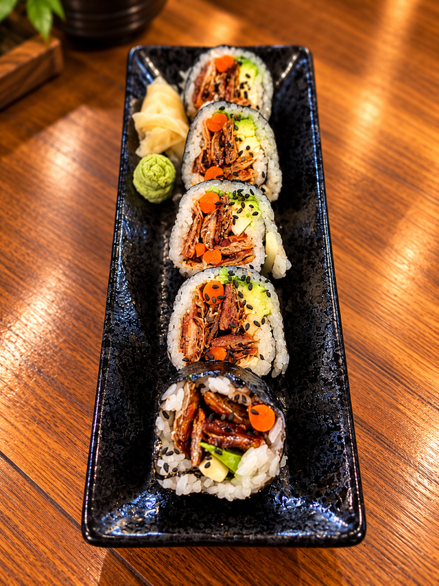 Salmon Skin Roll.