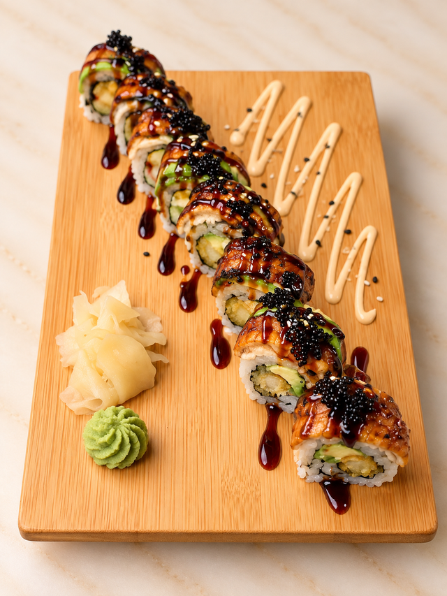40. Black Dragon Roll.