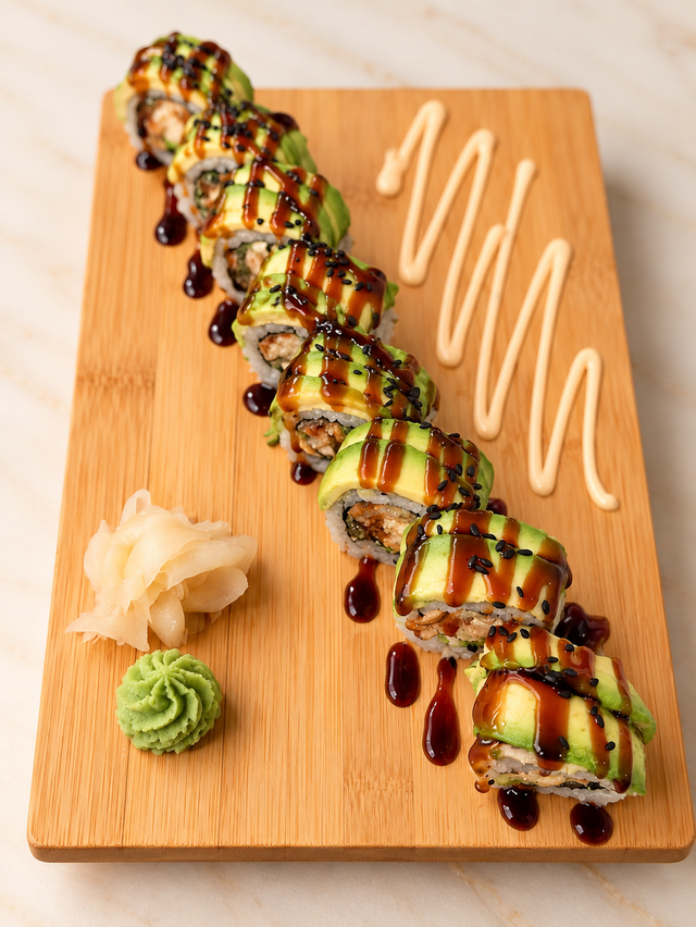 33. Dragon Roll Special.