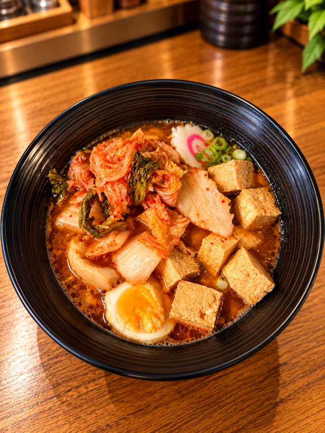 Kimchi Ramen.