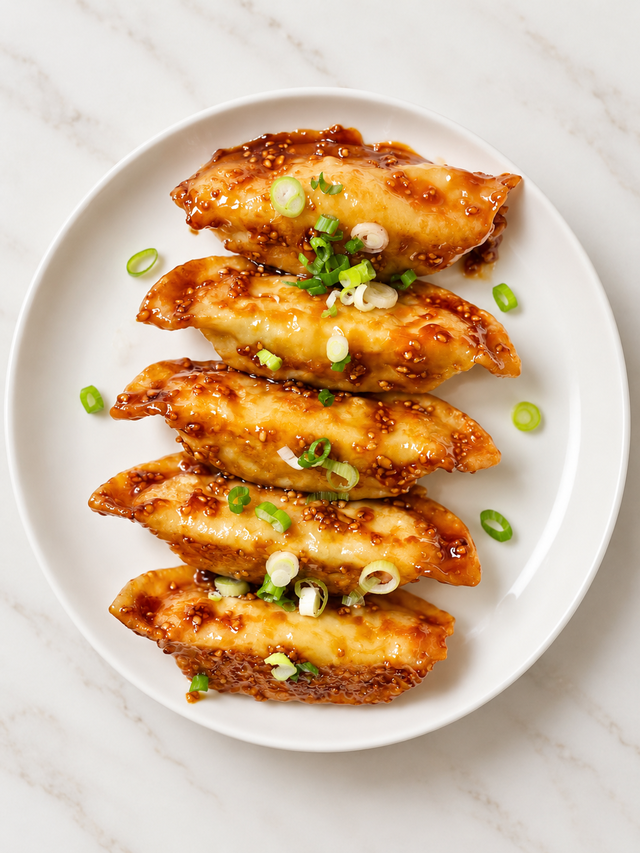 12. Garlic Gyoza.